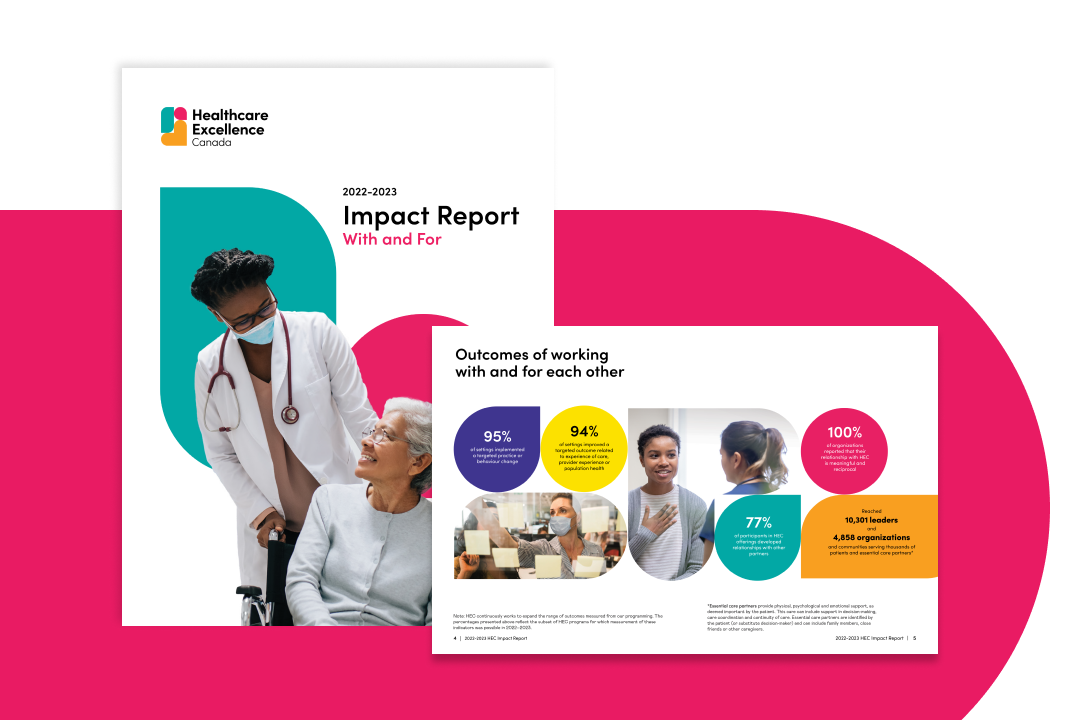 Cover of HEC’s 2022-23 Impact Report